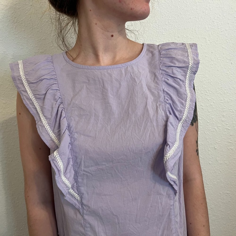 Banana Republic Purple Blouse